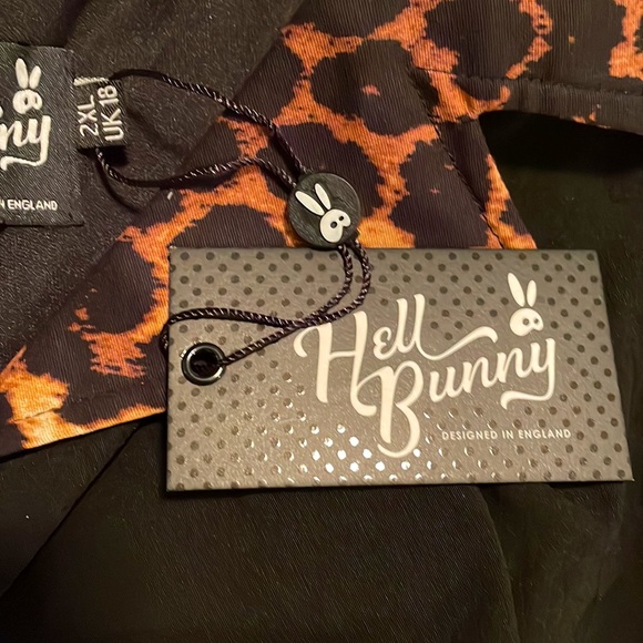 Hell Bunny Feline Pencil Dress - Picture 7 of 12